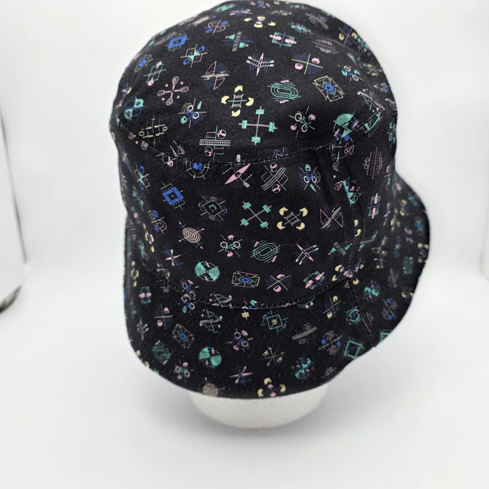 Paris 2024 Olympics Official Reversible Bucket‎ Hat Unisex Blue Black Geometric - Picture 5 of 14